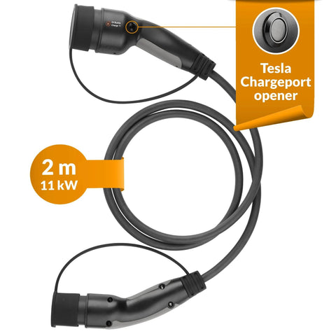 EV Buddy Charge 11 Tesla Edition - 11kW 2m